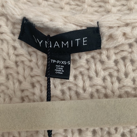 Dynamite wool cardigan, new with tags, never worn - Picture 4 of 6